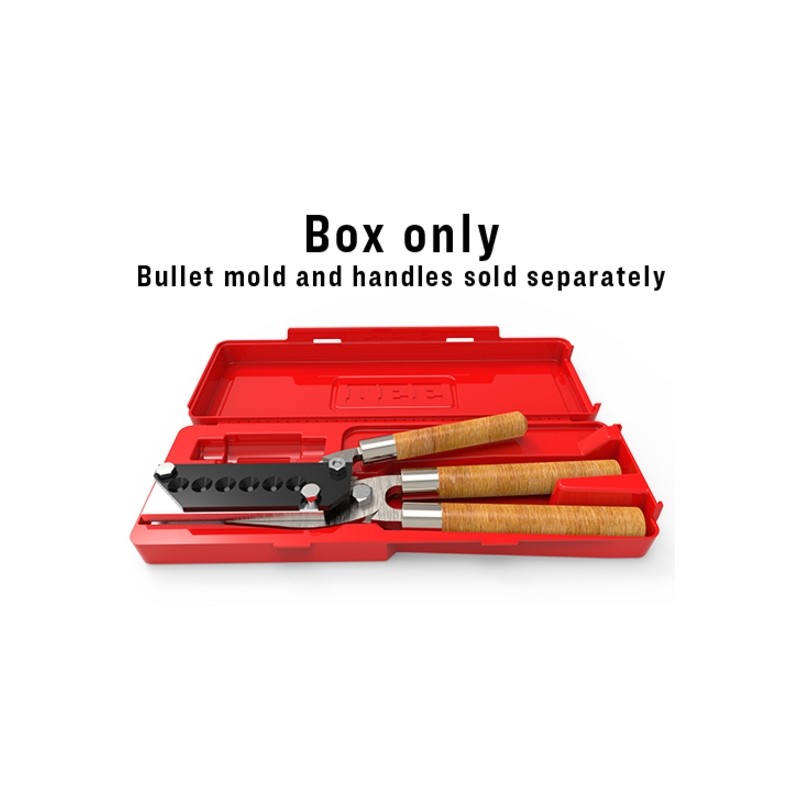 6 or 18 Cavity Bullet Mold Hinged Case (LEEPRODUCT)