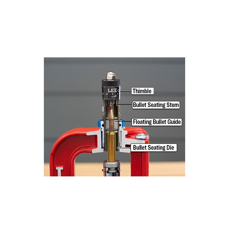 7x64 Brenneke Micrometer Precision Bullet Seater  (LEEPRODUCT)