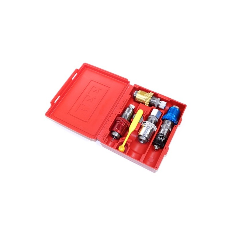 9MM Luger Breech Lock Carbide Micrometer 4-Die Set (LEEPRODUCT)