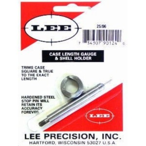 25/06 Remington Case Length Gauge & Shell Holder (LEEPRODUCT)