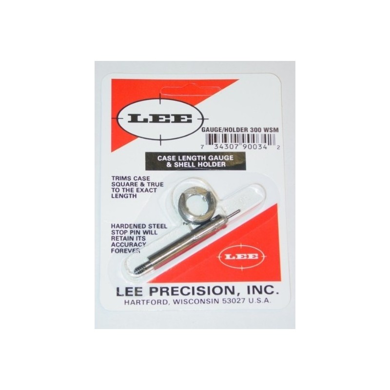 300 WSM Case Length Gauge & Shell Holder (LEEPRODUCT)