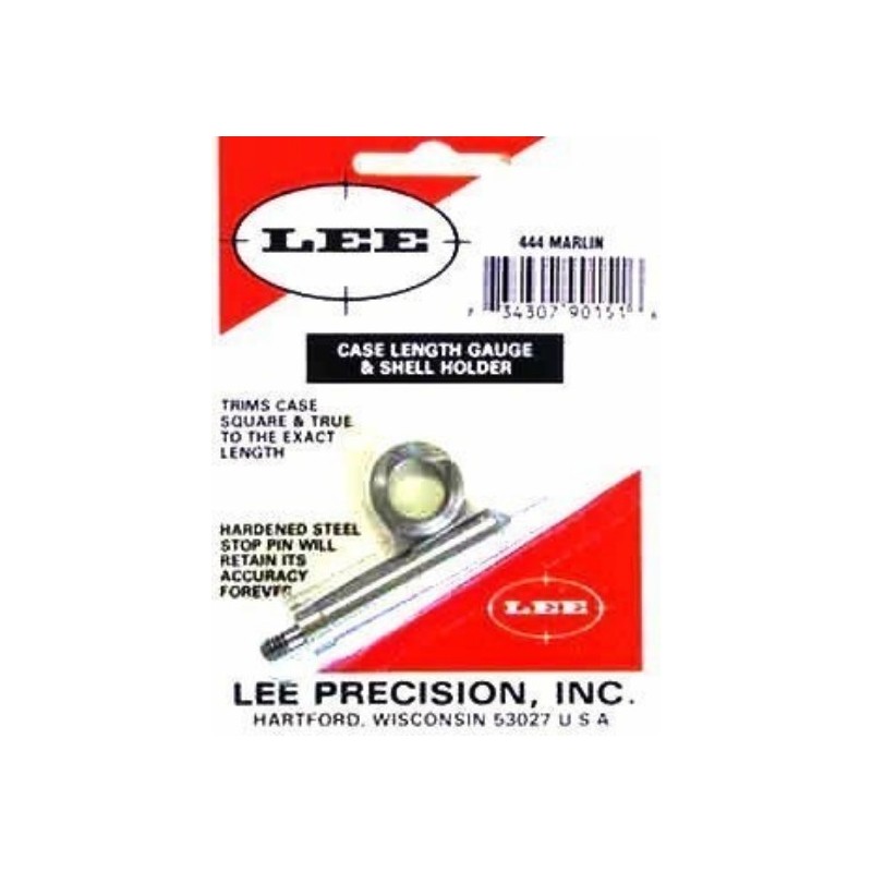 444 Marlin Case Length Gauge & Shell Holder (LEEPRODUCT)