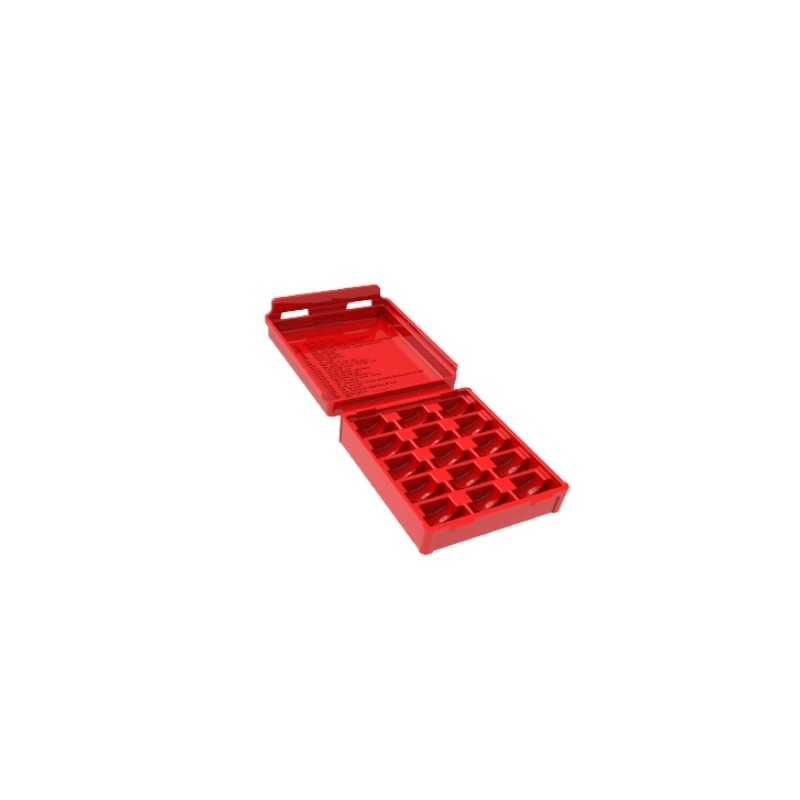 SHELLHOLDER SET BOX RED