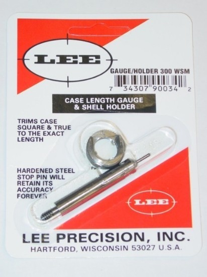 300 WSM Case Length Gauge & Shell Holder