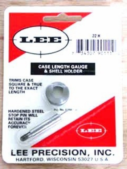 22 Hornet Case Length Gauge & Shell Holder (90111) CASE CONDITIONING