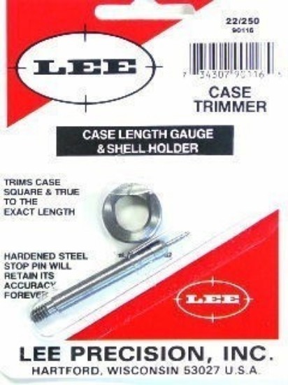 22/250 Case Length Gauge & Shell Holder