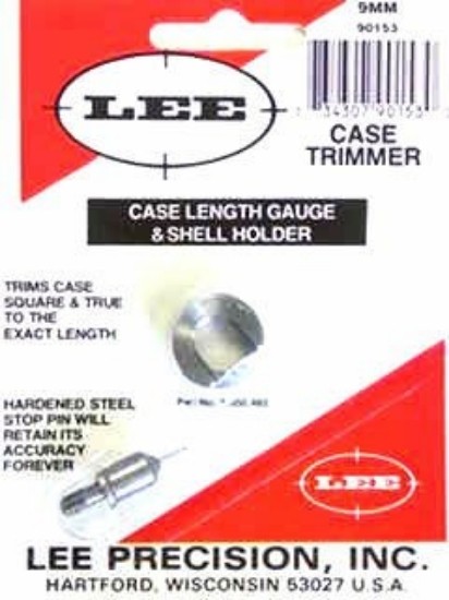Lee Case Length Gage and Shellholder 9mm Luger
