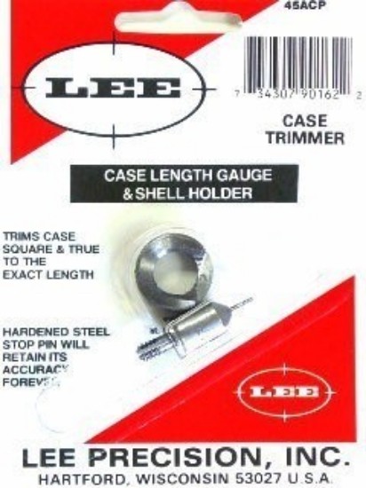 Lee Case Length Gage and Shellholder 45 ACP