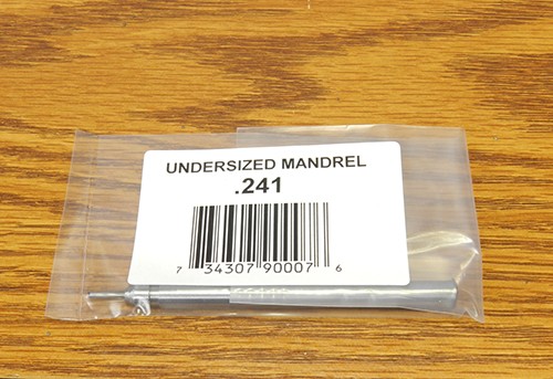 UNDERSIZE MANDREL .241(90007)