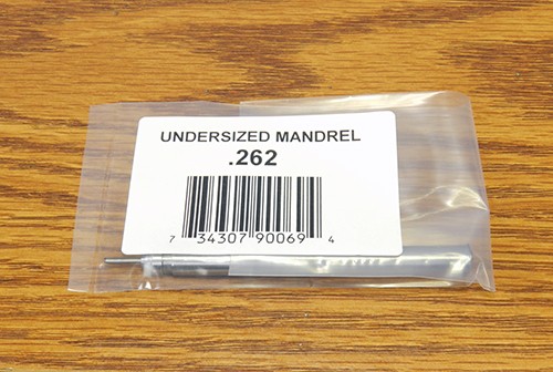 Lee Collet Neck Sizer Die Undersize Mandrel 262 Diameter