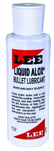 Lee Alox Bullet Lube 4 oz Liquid (SKU 90177)