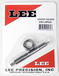 Lee Case Length Gage and Shellholder 338 Lapua Magnum