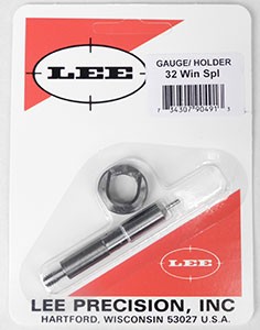 Lee Case Length Gage and Shellholder 32 Winchester Special