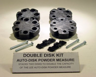 Lee Auto-Disk Powder Measure Double Disk Kit (SKU 90195)