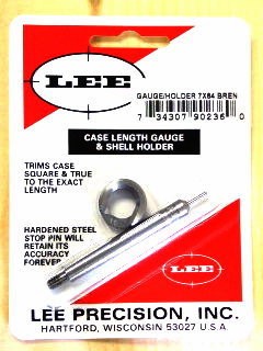 Lee Case Length Gage and Shellholder 7x64mm Brenneke