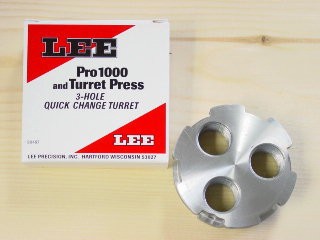 Lee 3 Hole Turret Press, Pro 1000 Progressive Press Turret (SKU 90497)