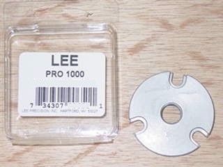 Lee Pro 1000 Progressive Press Shellplate #4 (222 Remington, 223 Remington, 380 ACP) (SKU 90653)