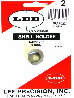Lee Auto Prime Hand Priming Tool Shellholder #2 (308 Winchester, 30-06 Springfield, 45 ACP)