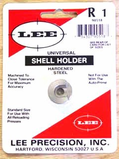 Lee Universal Shellholder #1 (38 S&W, 38 Special, 357 Magnum) (SKU 90518)