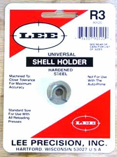 Lee Universal Shellholder #3 (219 Zipper, 30-30 Winchester, 32 Winchester Special)