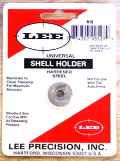 Lee Universal Shellholder #10 (220 Swift, 225 Winchester, 6.5mm Japanese)